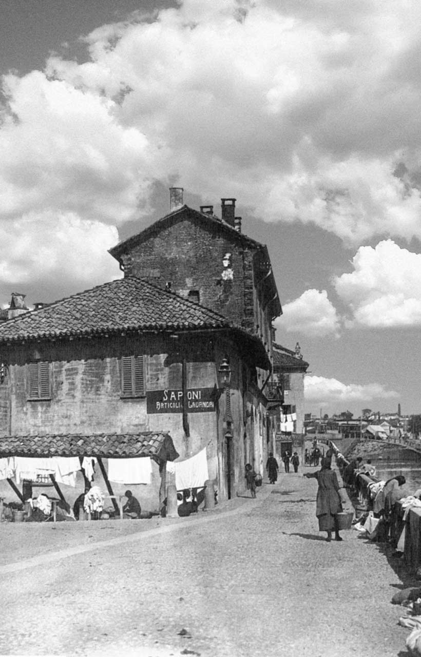 Foto storica del Vicol de Bugandée